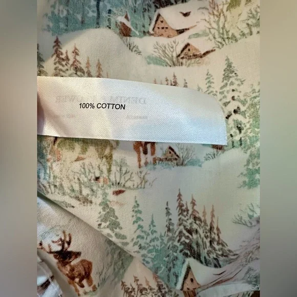 Denim And Flower Ricky Singh Deer Snow Cabin Button Down - Mens Large​​​ - Picture 5 of 5